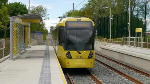 David Dixon Metrolink tram