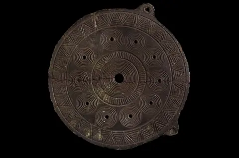 Trustees of the British Museum/PA Bronze Age copper alloy 'sun disc'