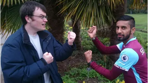 @Bobby_Seagull Eric Monkman and Bobby Seagull