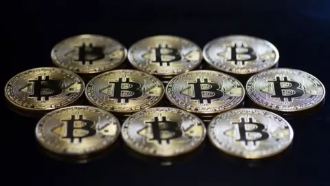 Getty Images Bitcoin medals