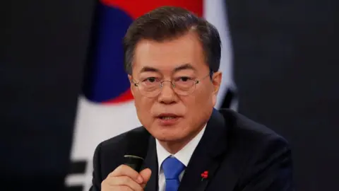 Getty Images Moon Jae-in