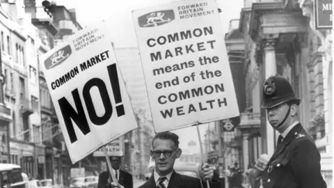 Getty Images Anti-Common market protester