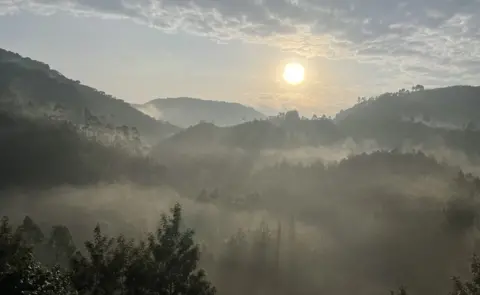 Mist over the mountains