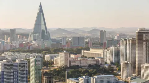 Fuller Pyongyang cityscape