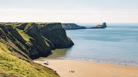 Getty Images Rhossilli, Gower, Swansea