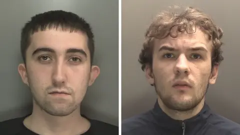 Merseyside Police Reece Martin (left) and Anthony Milton (right)