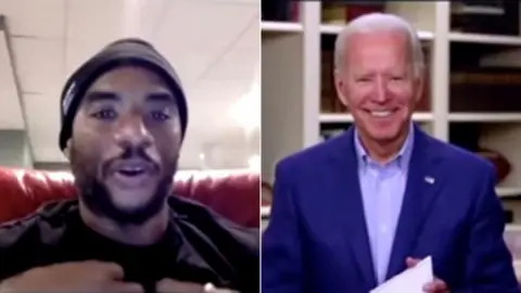 Reuters Charlamagne tha God and Biden