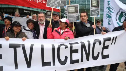 PA Licence Fee demo Salford