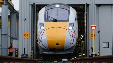 Getty Images Hitachi train