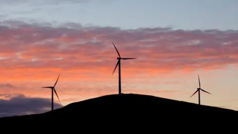 Getty Images Shetland wind farm