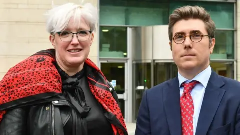 Handout Dr Tamara Bronckaers and solicitor John McShane