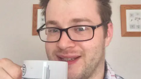 Wade Jones Wade Jones with a cup of tea