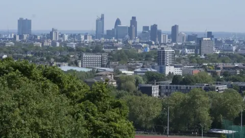 Getty Images View of London from Parliament Hill