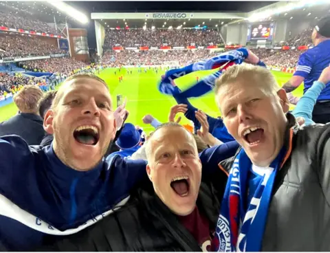 Richie Marr Richie Marr, Alistair Matheson and Harry Bain