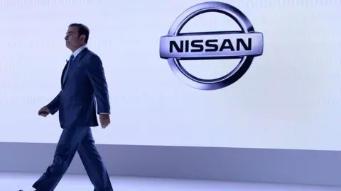 Getty Images Carlos Ghosn, CEO of Nissan attends the media preview ahead of The 44th Tokyo Motor Show 2015 at Tokyo Big Sight on October 28, 2015 in Tokyo, Japan.