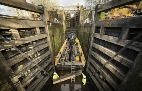 PA Media Bingley Five Rise Locks