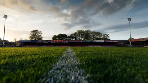 Matthew Ashton/Getty Bootham Crescent as it was