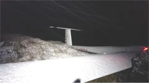 Northumbria MRS Glider crash