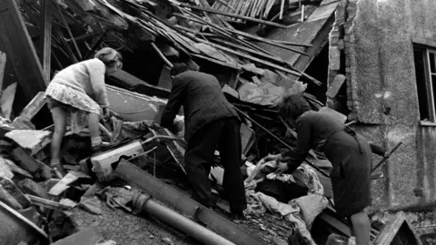Getty Images London in the Blitz