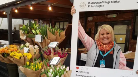 Ruddington Village Centre Partnership Florist Shelley Raisin