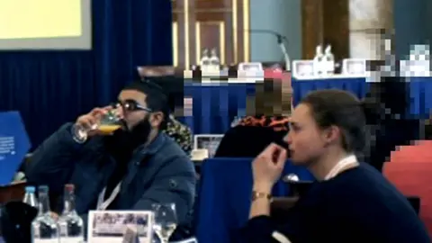 Met Police Saskia Jones sitting alongside Usman Khan