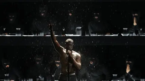 Getty Images Stormzy at the 2018 Brit Awards