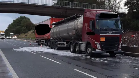 NW Motorway Police Crash