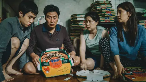 TIFF Still from the film Parasite