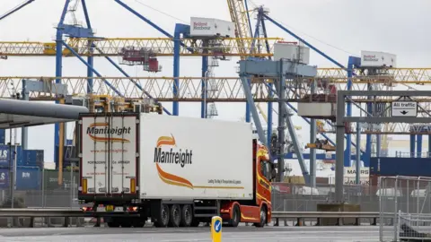 PA Media Belfast Harbour