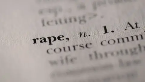 Getty Images rape definition