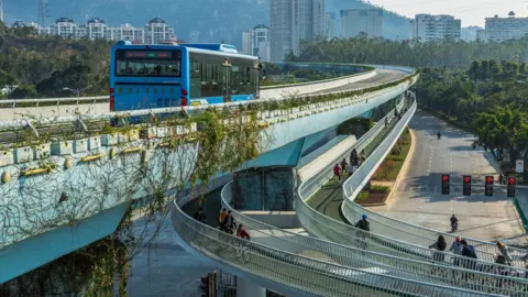 Dissing and Weitling architects Cycling lane