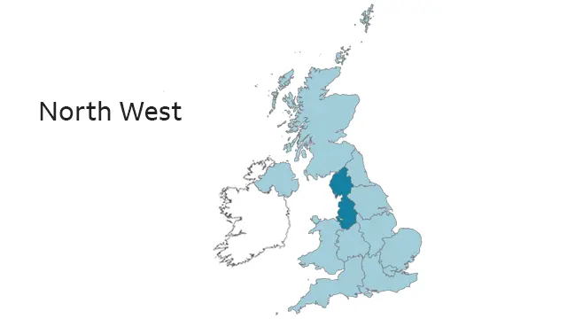 North West map