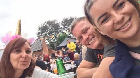 Christel Callow Judy Callow, Richard Edwards and Christel Callow