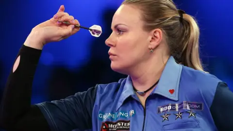 Anastasia Dobromyslova in action at the Lakeside