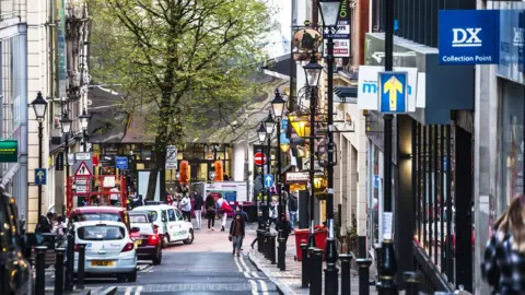 Getty Images Birmingham street scene