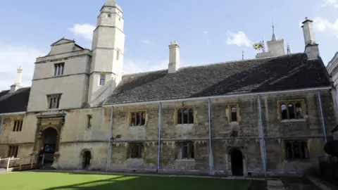 AFP Gonville and Caius College at Cambridge University in Cambridge on 14 March 2018