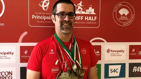 BBC Andrew Roach has run each of the Cardiff Half Marathons since they began in 2003