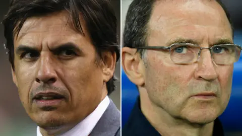 Wales manager Chris Coleman and Republic of Ireland boss Martin O'Neill