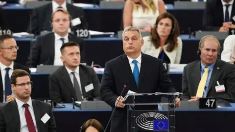 AFP/Getty Hungarian PM Viktor Orban