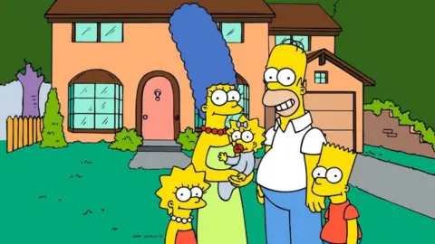 Alamy The Simpsons