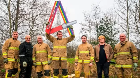 Cheshire Fire and Rescue Service A group of firefighters