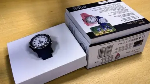 European Commission Enox Safe-Kid-One watch