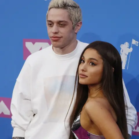 Reuters Pete Davidson and Ariana Grande