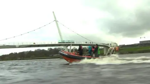 Boat on the River Foyle