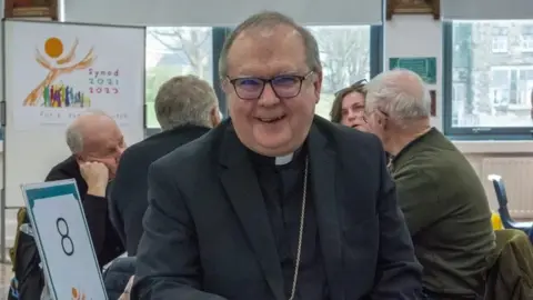 DIOCESE OF HEXHAM AND NEWCASTLE Father Robert Byrne, the former Bishop of Hexham and Newcastle