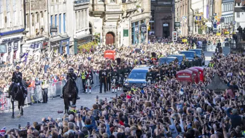 Getty Images Royal Mile procession