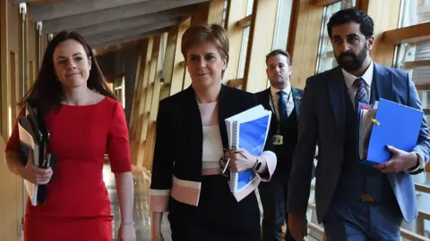 Getty Images Sturgeon Forbes Yousaf
