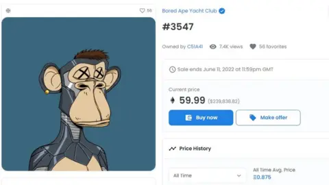 The 'Bored Ape' NFT had a whopping price tag of $300,000…it got sold by  mistake for $3,000 - Edge Middle East