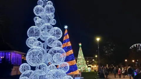 BCP Bournemouth festive lights