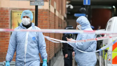 Getty Images Forensics on scene